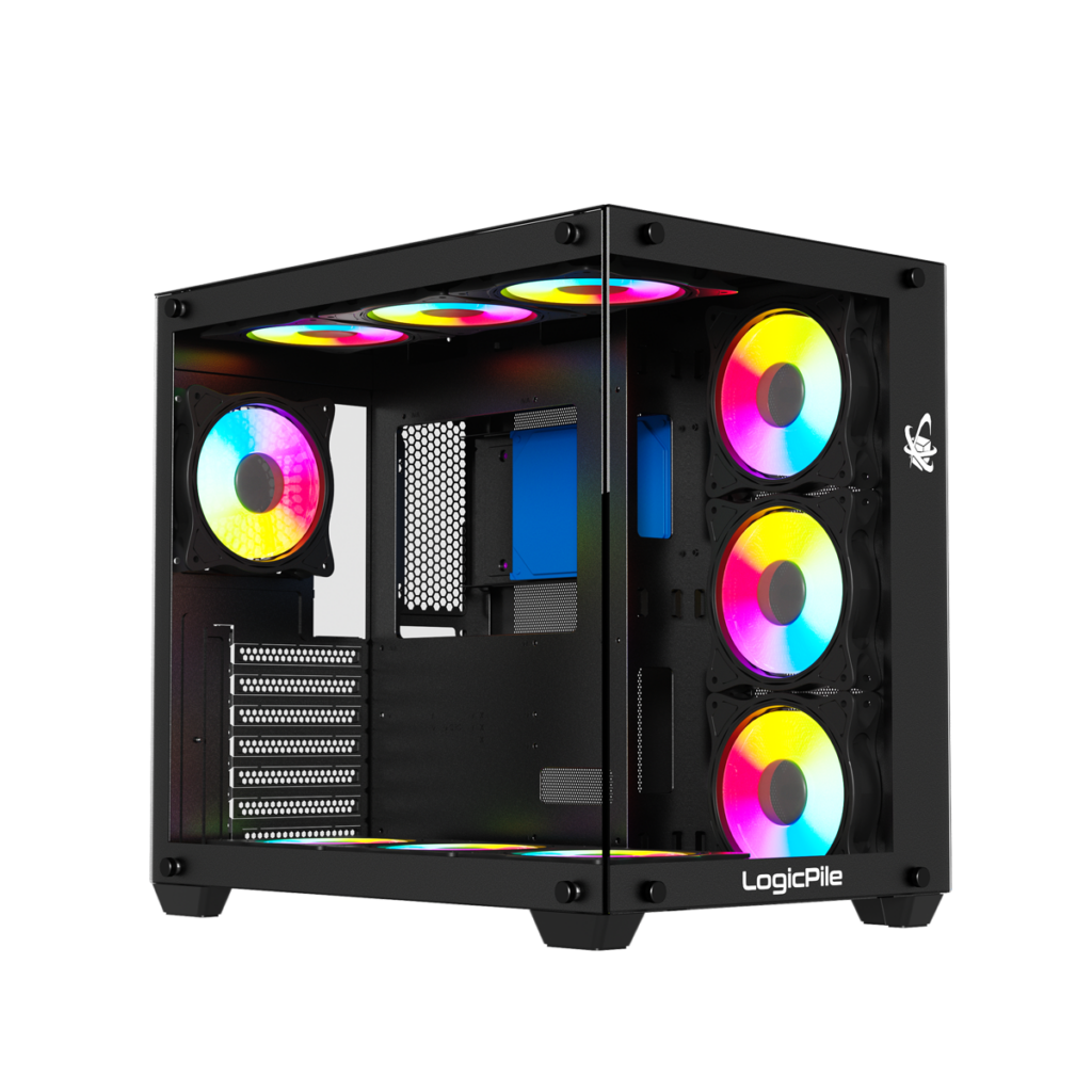 LP Gaming Infinity schwarz Ansicht links