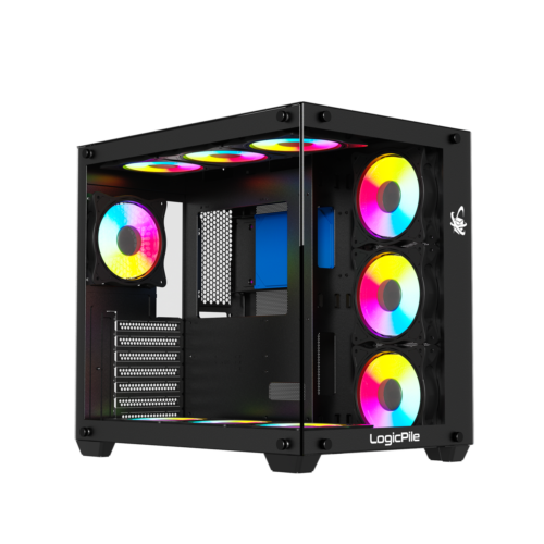 LP Gaming Infinity schwarz Ansicht links